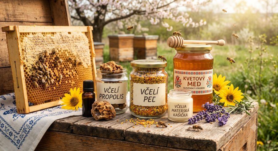 Včelie produkty – užitočné dary prírody